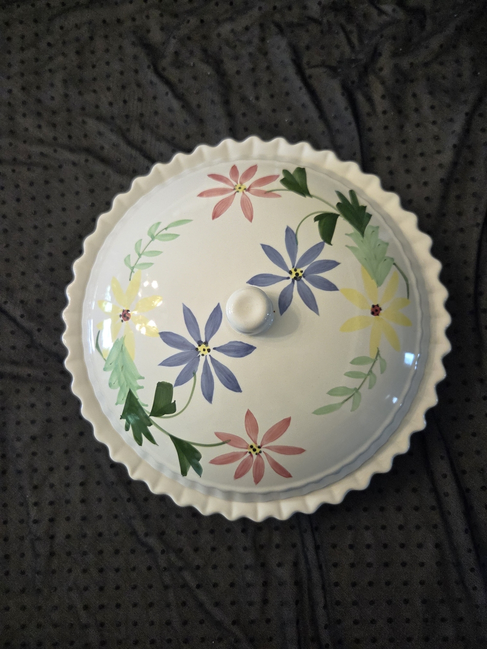 NWOT Covered Pie Dish